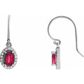 Halo-Style Earrings