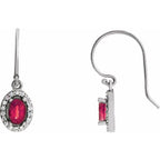 Halo-Style Earrings