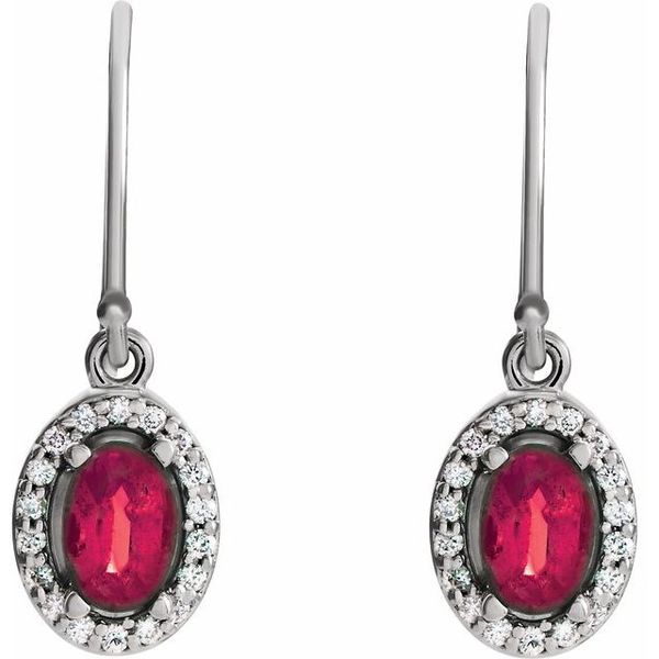 Halo-Style Earrings - Image 2