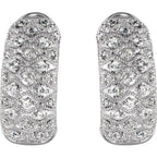 J-Hoop Omega Earrings - Image 2
