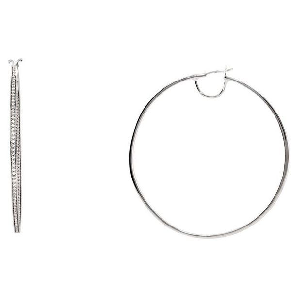 Inside-Outside Hoop Earrings