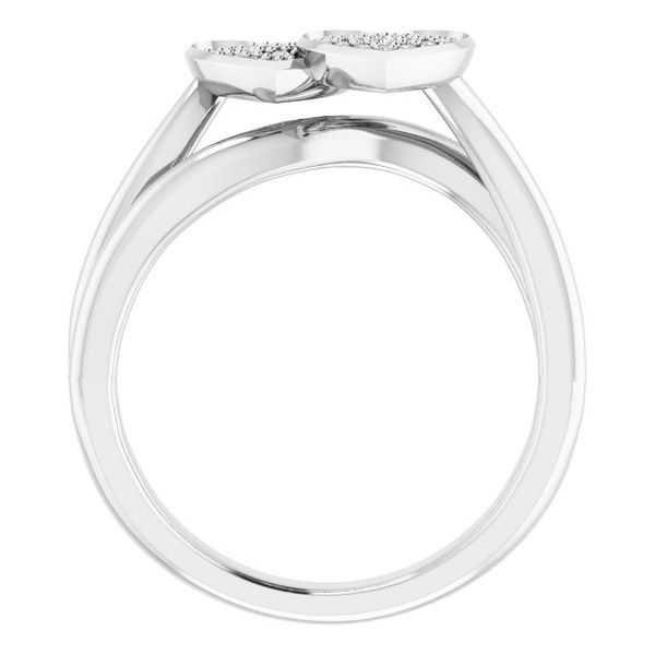 Youth Double Heart Ring - Image 2