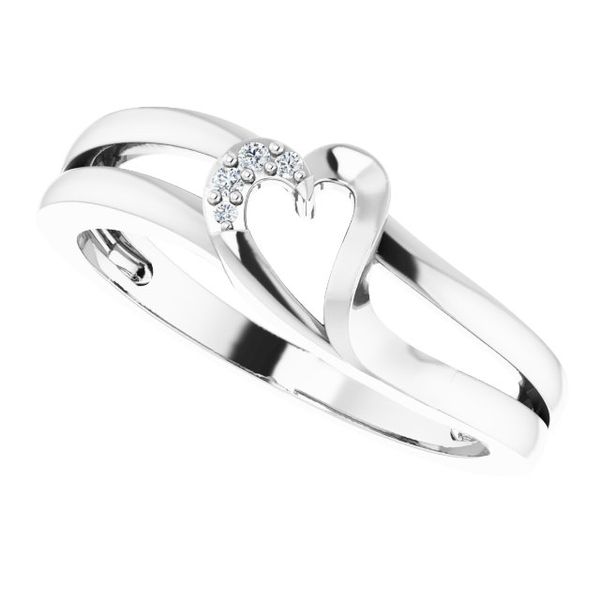 Accented Heart Ring - Image 5