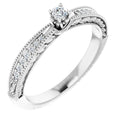 Vintage-Inspired Rope Ring