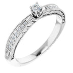 Vintage-Inspired Rope Ring