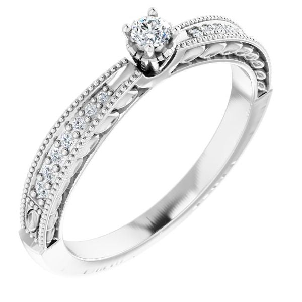 Vintage-Inspired Rope Ring