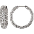 Inside-Outside Huggie Hoop Earrings
