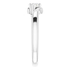Solitaire Bypass Ring - Image 4