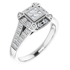 Halo-Style Illusion Ring
