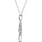 Accented Cross Necklace - Image 2