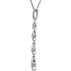 Graduated Teardrop Necklace - Image 2