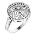 Granulated Filigree Ring