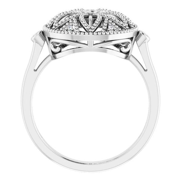 Granulated Filigree Ring - Image 2