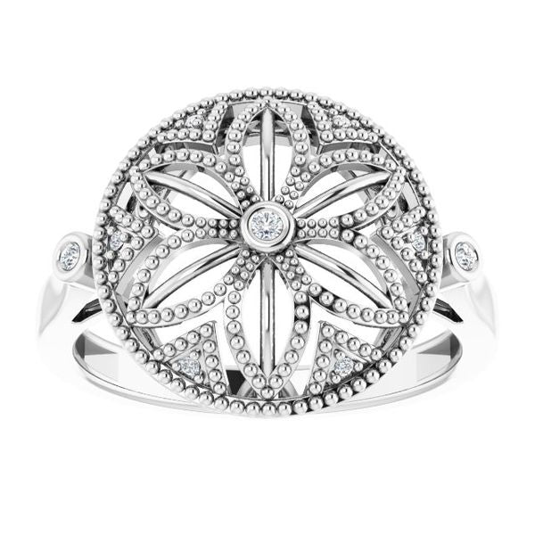 Granulated Filigree Ring - Image 3