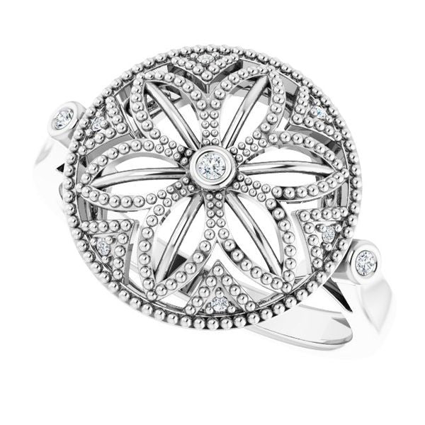 Granulated Filigree Ring - Image 5