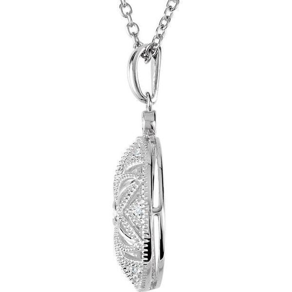 Granulated Filigree Necklace - Image 2