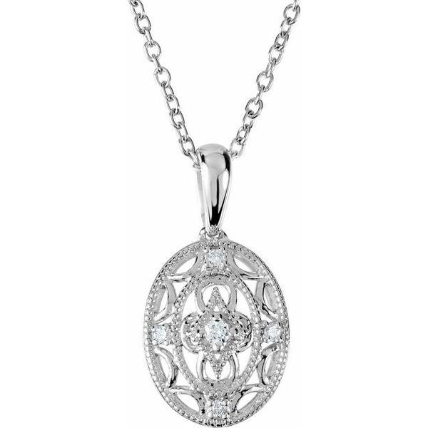Granulated Filigree Necklace
