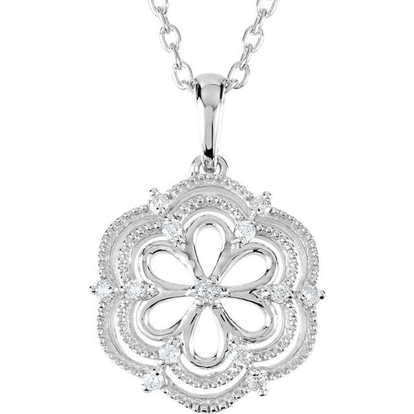 Granulated Filigree Necklace