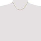 Leslie's 14K 1.5mm Diamond-Cut Rope Chain - Image 4