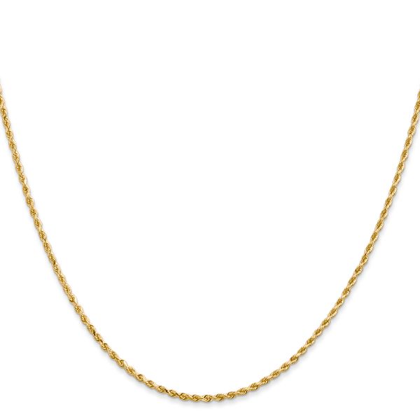 Leslie's 14K 1.5mm Diamond-Cut Rope Chain - Image 2