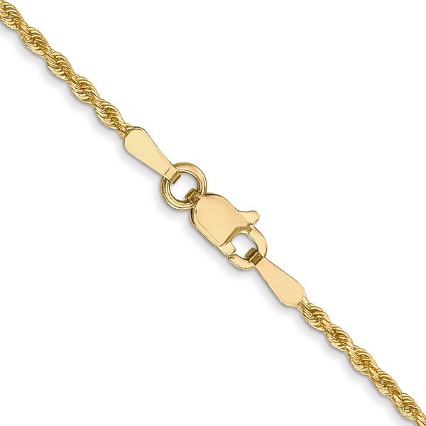 Leslie's 14K 1.5mm Diamond-Cut Rope Chain - Image 3