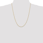 Leslie's 14K 1.5mm Diamond-Cut Rope Chain - Image 4