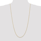 Leslie's 14K 1.5mm Diamond-Cut Rope Chain - Image 4