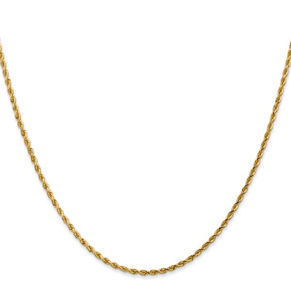 Leslie's 14K 1.75mm Diamond-Cut Rope Chain - Image 2