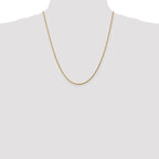 Leslie's 14K 1.75mm Diamond-Cut Rope Chain - Image 4
