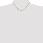 Leslie's 14K 2mm Diamond-Cut Rope Chain - Image 4