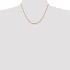 Leslie's 14K 2mm Diamond-Cut Rope Chain - Image 4