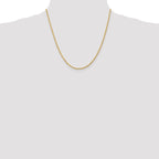Leslie's 14K 2mm Diamond-Cut Rope Chain - Image 4