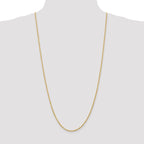 Leslie's 14K 2mm Diamond-Cut Rope Chain - Image 4