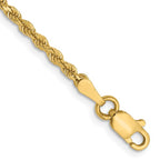 Leslie's 14K 2mm Diamond-Cut Rope Chain