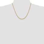 Leslie's 14K 2.75mm Diamond-Cut Rope Chain - Image 4