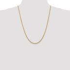 Leslie's 14K 2.75mm Diamond-Cut Rope Chain - Image 4