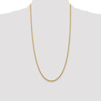 Leslie's 14K 2.75mm Diamond-Cut Rope Chain - Image 4