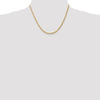 Leslie's 14K 3mm Diamond-Cut Rope Chain - Image 4