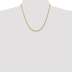 Leslie's 14K 3mm Diamond-Cut Rope Chain - Image 4
