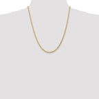 Leslie's 14K 3mm Diamond-Cut Rope Chain - Image 4