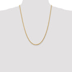 Leslie's 14K 3mm Diamond-Cut Rope Chain - Image 4