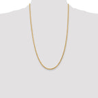 Leslie's 14K 3mm Diamond-Cut Rope Chain - Image 4