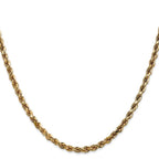 Leslie's 14K 3.5mm Diamond-Cut Rope Chain - Image 2