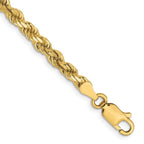 Leslie's 14K 3.5mm Diamond-Cut Rope Chain