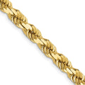 Leslie's 14K 4.5mm Diamond-Cut Rope Chain