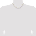 Leslie's 14K 1.6mm Solid Regular Rope Chain - Image 4