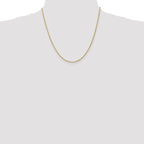 Leslie's 14K 1.6mm Solid Regular Rope Chain - Image 4
