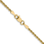 Leslie's 14K 2mm Solid Regular Rope Chain - Image 3