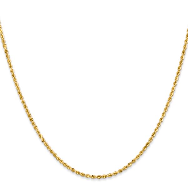 Leslie's 14K 2mm Solid Regular Rope Chain - Image 2