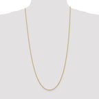 Leslie's 14K 2mm Solid Regular Rope Chain - Image 4